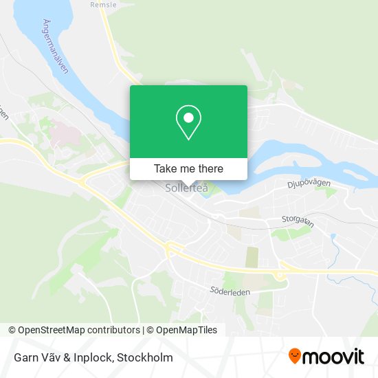 Garn Vãv & Inplock map