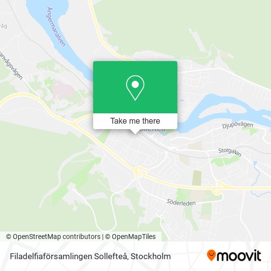 Filadelfiaförsamlingen Sollefteå map