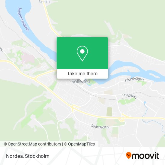 Nordea map