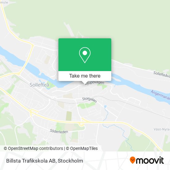 Billsta Trafikskola AB map