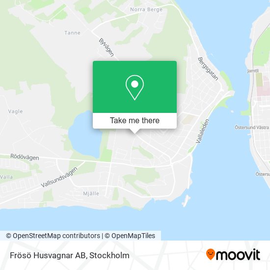 Frösö Husvagnar AB map