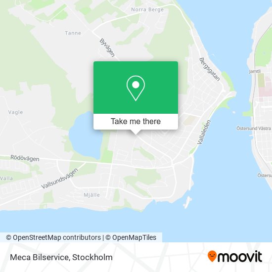 Meca Bilservice map