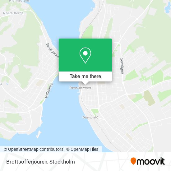 Brottsofferjouren map