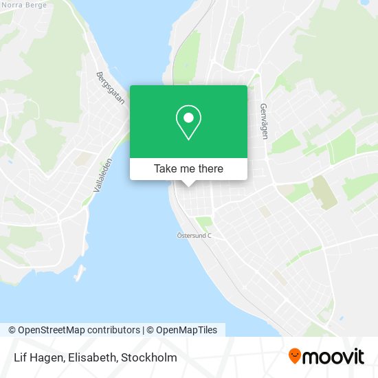 Lif Hagen, Elisabeth map