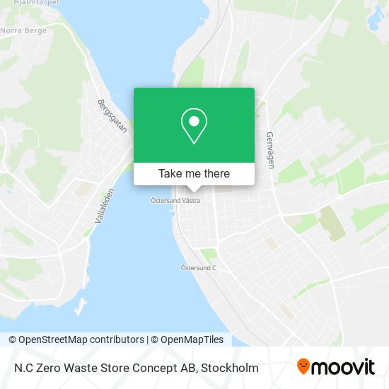 N.C Zero Waste Store Concept AB map