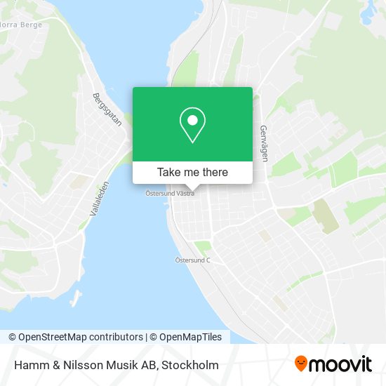 Hamm & Nilsson Musik AB map