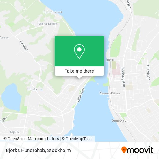 Björks Hundrehab map