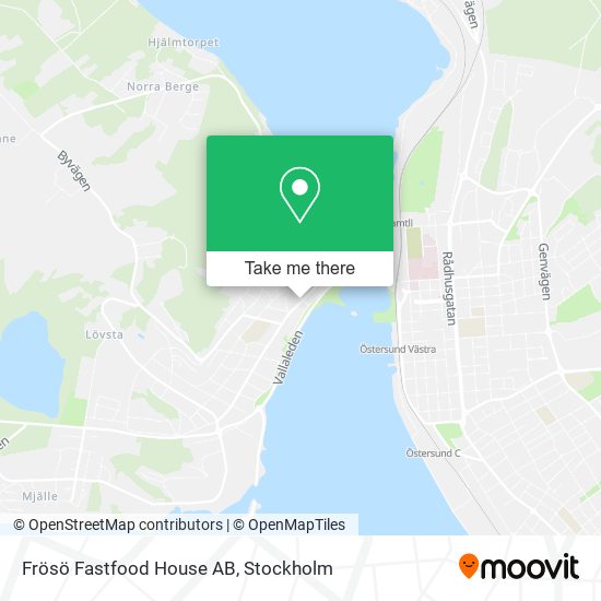 Frösö Fastfood House AB map