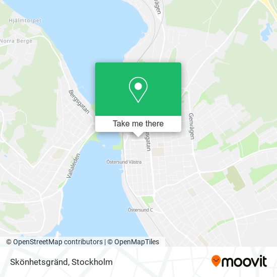 Skönhetsgränd map
