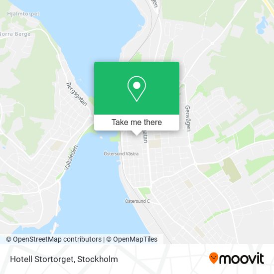 Hotell Stortorget map