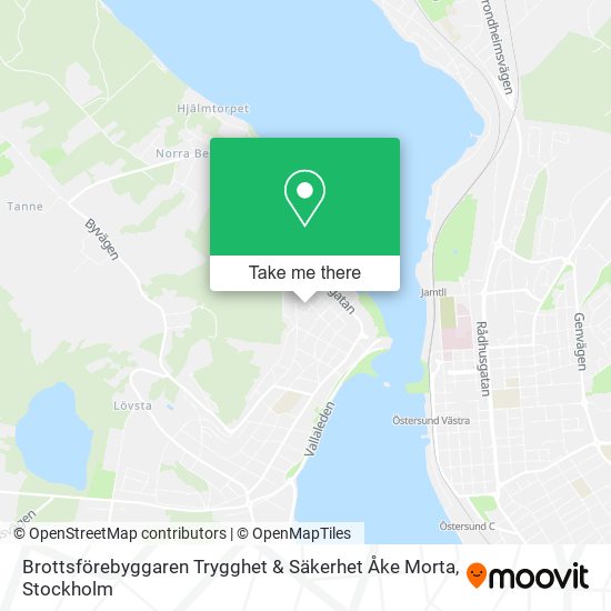 Brottsförebyggaren Trygghet & Säkerhet Åke Morta map