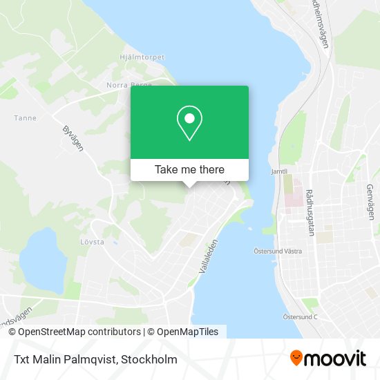 Txt Malin Palmqvist map