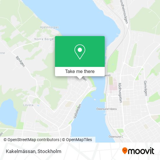 Kakelmässan map