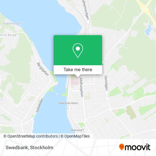 Swedbank map