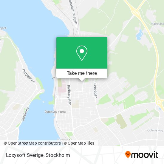 Loxysoft Sverige map