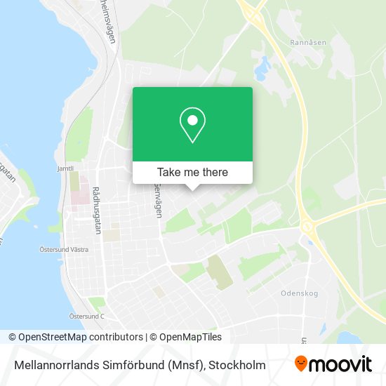 Mellannorrlands Simförbund (Mnsf) map