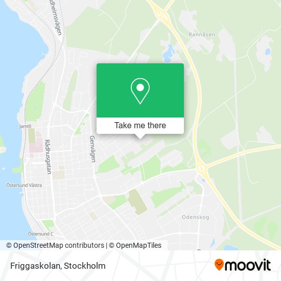 Friggaskolan map