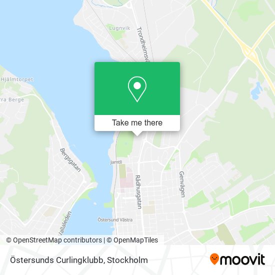 Östersunds Curlingklubb map