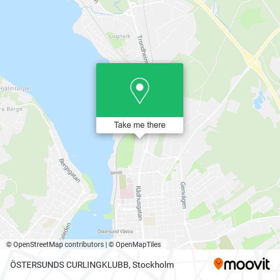 ÖSTERSUNDS CURLINGKLUBB map