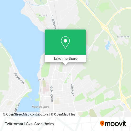 Tvättomat i Sve map