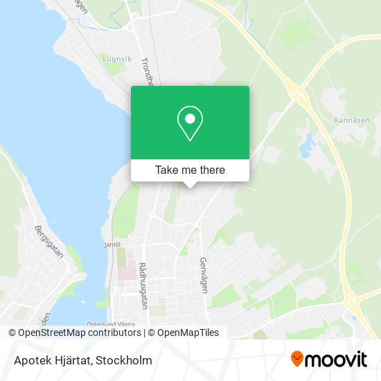 Apotek Hjärtat map