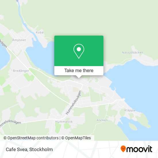 Cafe Svea map