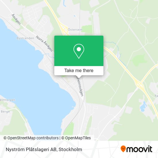 Nyström Plåtslageri AB map