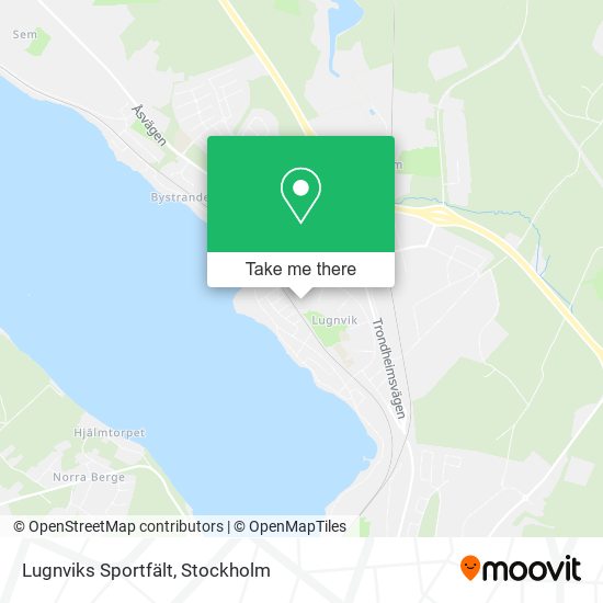 Lugnviks Sportfält map