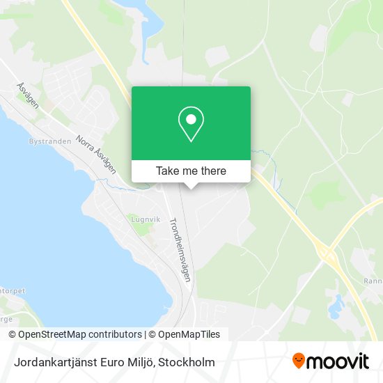 Jordankartjänst Euro Miljö map