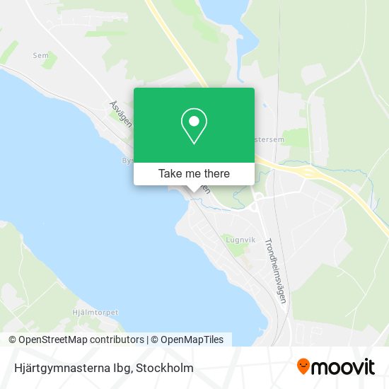 Hjärtgymnasterna Ibg map