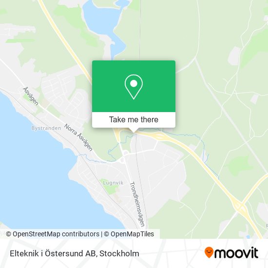 Elteknik i Östersund AB map