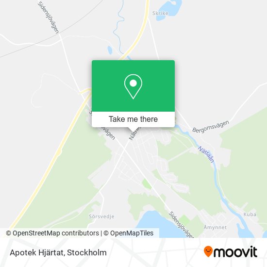 Apotek Hjärtat map