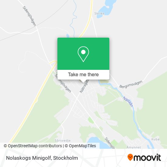 Nolaskogs Minigolf map