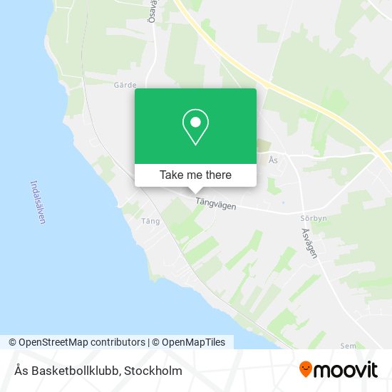 Ås Basketbollklubb map