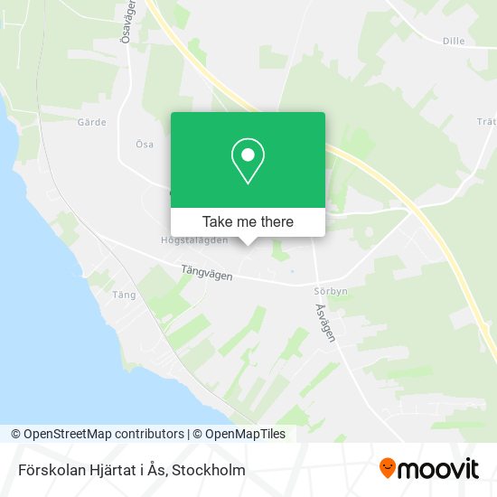 Förskolan Hjärtat i Ås map
