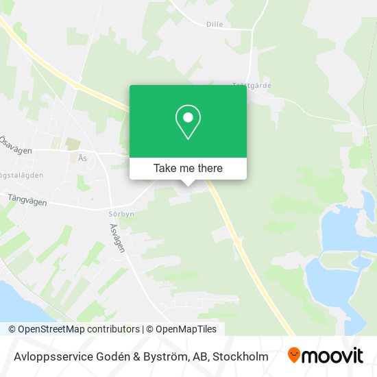 Avloppsservice Godén & Byström, AB map