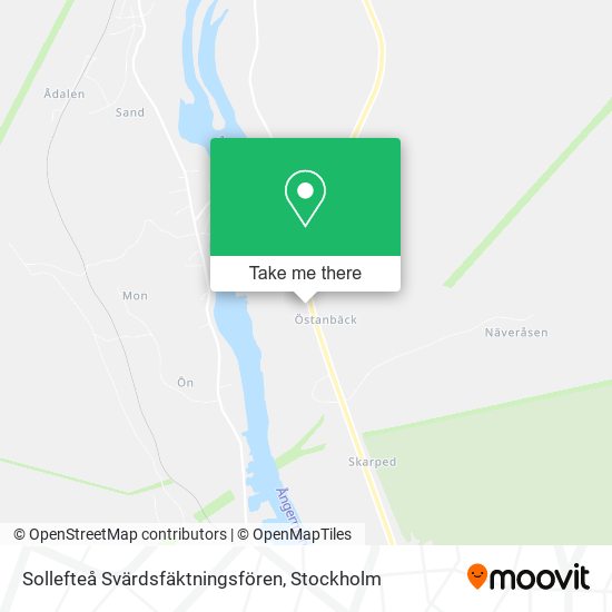 Sollefteå Svärdsfäktningsfören map