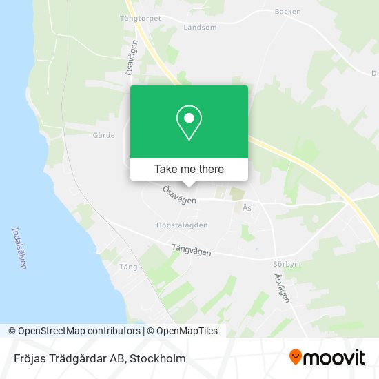 Fröjas Trädgårdar AB map