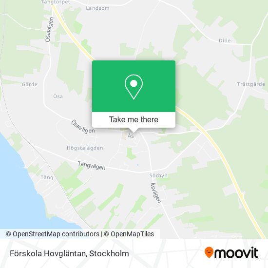 Förskola Hovgläntan map