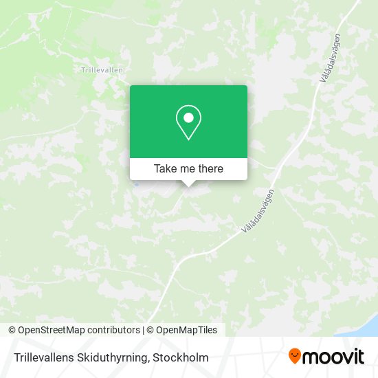 Trillevallens Skiduthyrning map