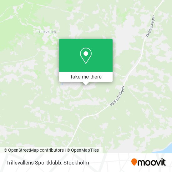 Trillevallens Sportklubb map