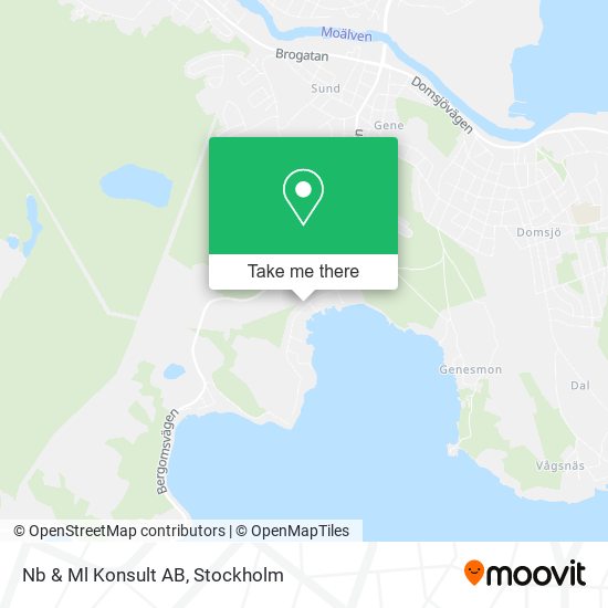 Nb & Ml Konsult AB map