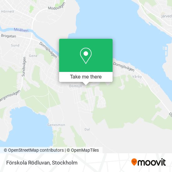 Förskola Rödluvan map