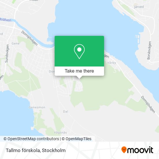 Tallmo förskola map