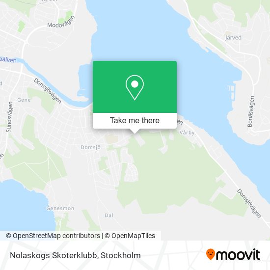 Nolaskogs Skoterklubb map