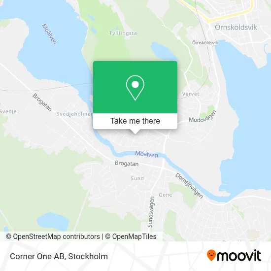 Corner One AB map
