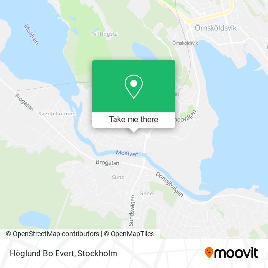 Höglund Bo Evert map
