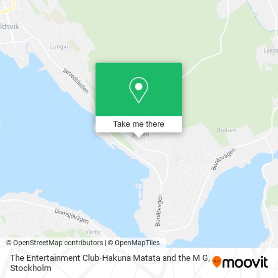 The Entertainment Club-Hakuna Matata and the M G map