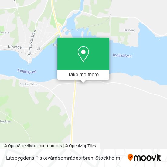 Litsbygdens Fiskevårdsområdesfören map