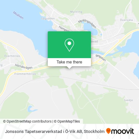 Jonssons Tapetserarverkstad i Ö-Vik AB map